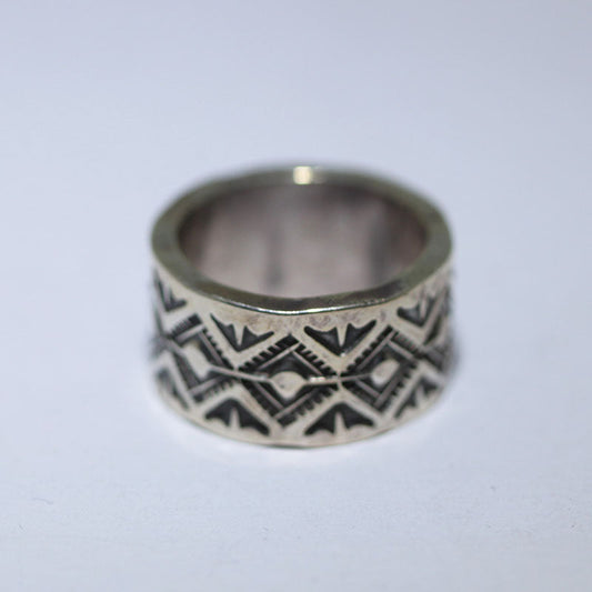 Stampwork Ring by Arnold Goodluck size 6