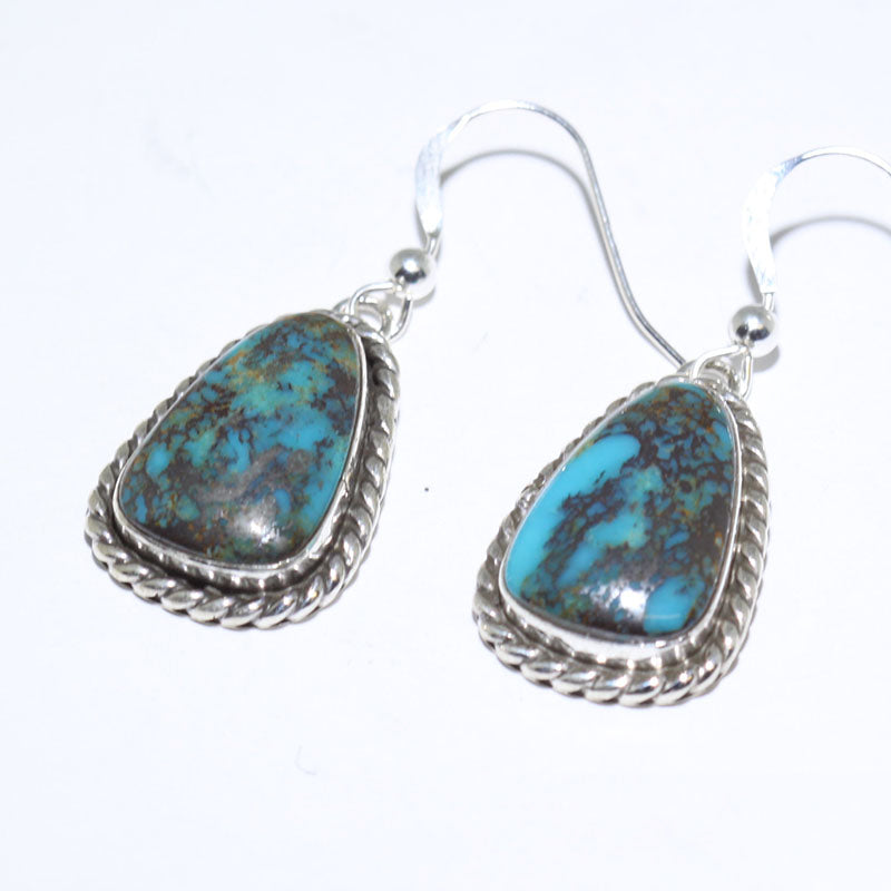 Boucles d'oreilles Kingman par Robin Tsosie