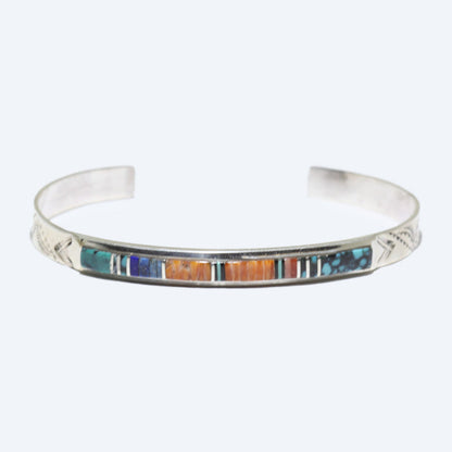 Bracciale con intarsi di Zuni