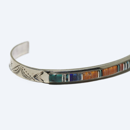 Bracelet incrusté par Zuni