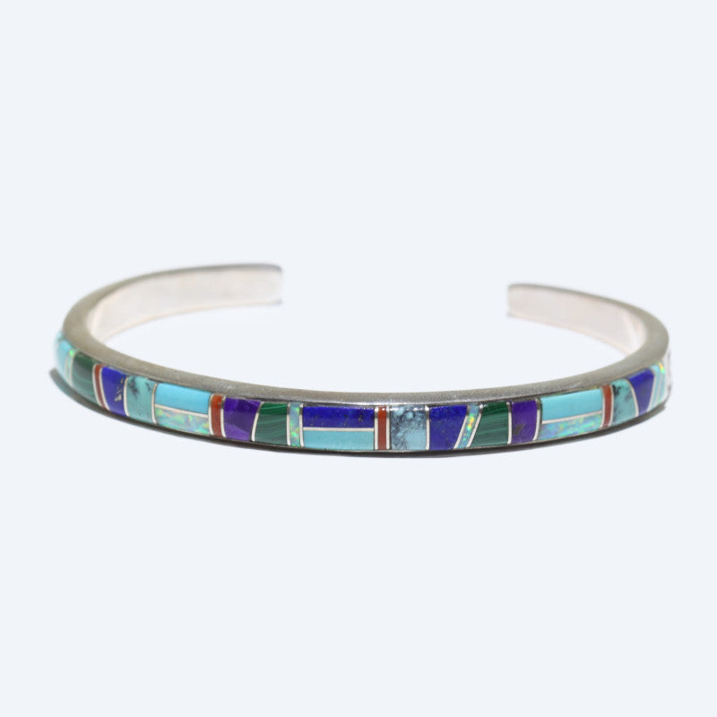 Bracciale con intarsi di Zuni