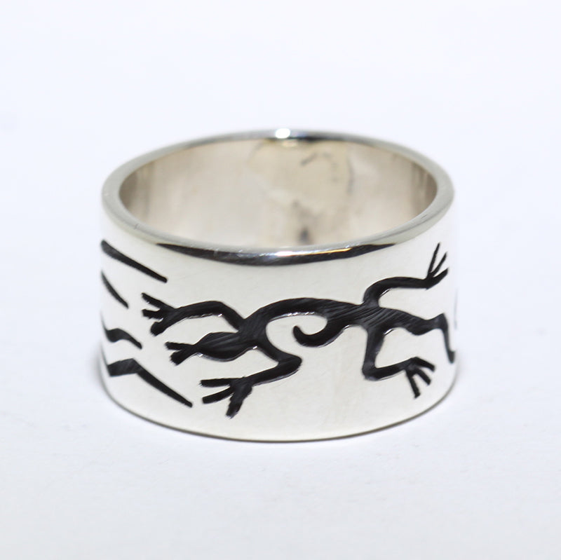 Silver Ring by Ruben Saufkie- 8