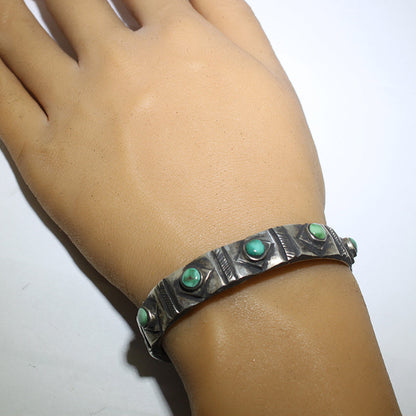 Pulsera Valle Esmeralda por Jock Favour 5-3/4"