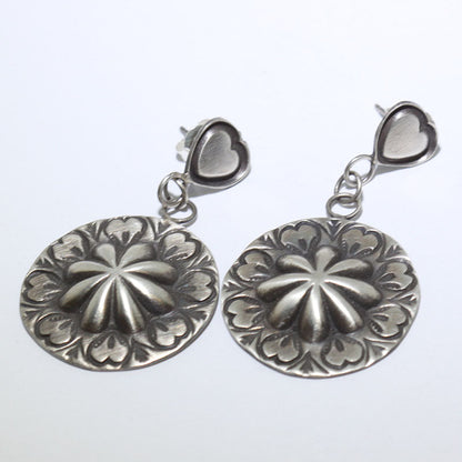 Silver Earrings by Kinsley Natoni