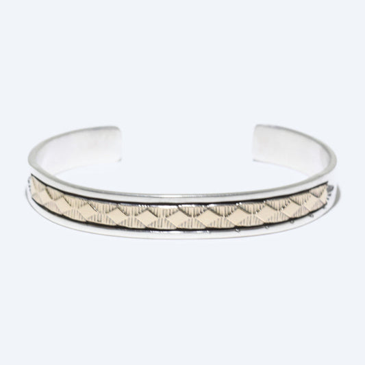 Bracciale in Oro 14K e Argento di Bruce Morgan