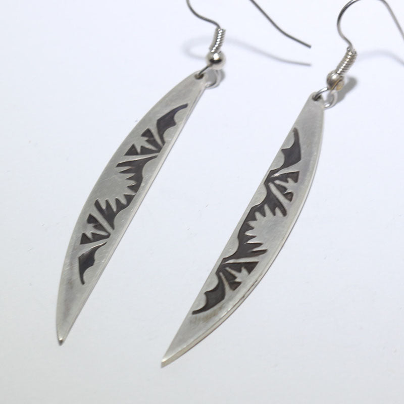 Silver Earrings by Eddison Smith