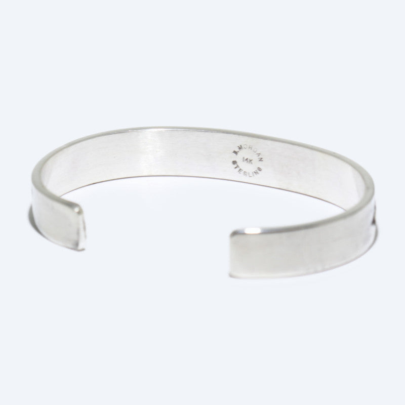 14K & Silberarmband von Bruce Morgan