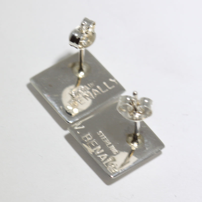 Anting Inlay oleh Veronica Benally