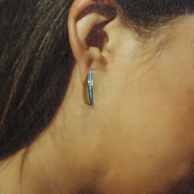 Boucles d'oreilles créoles par Zuni