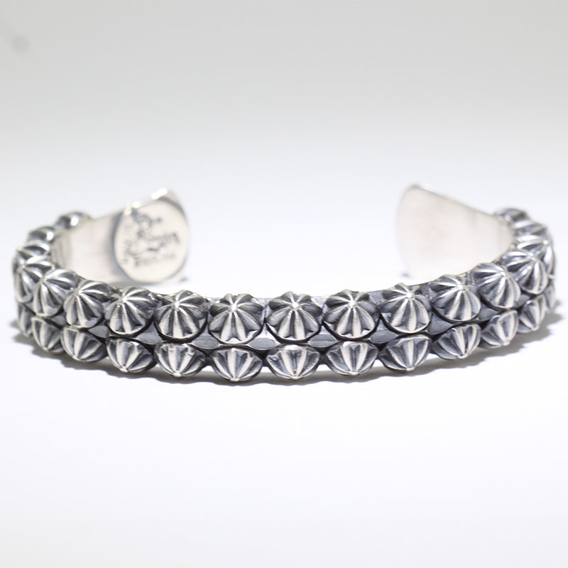 Silver Bracelet ni Delbert Gordon 5-3/4"