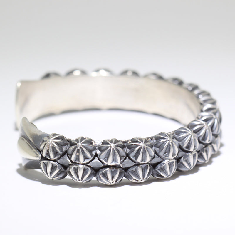 Bracelet en argent par Delbert Gordon 5-3/4"