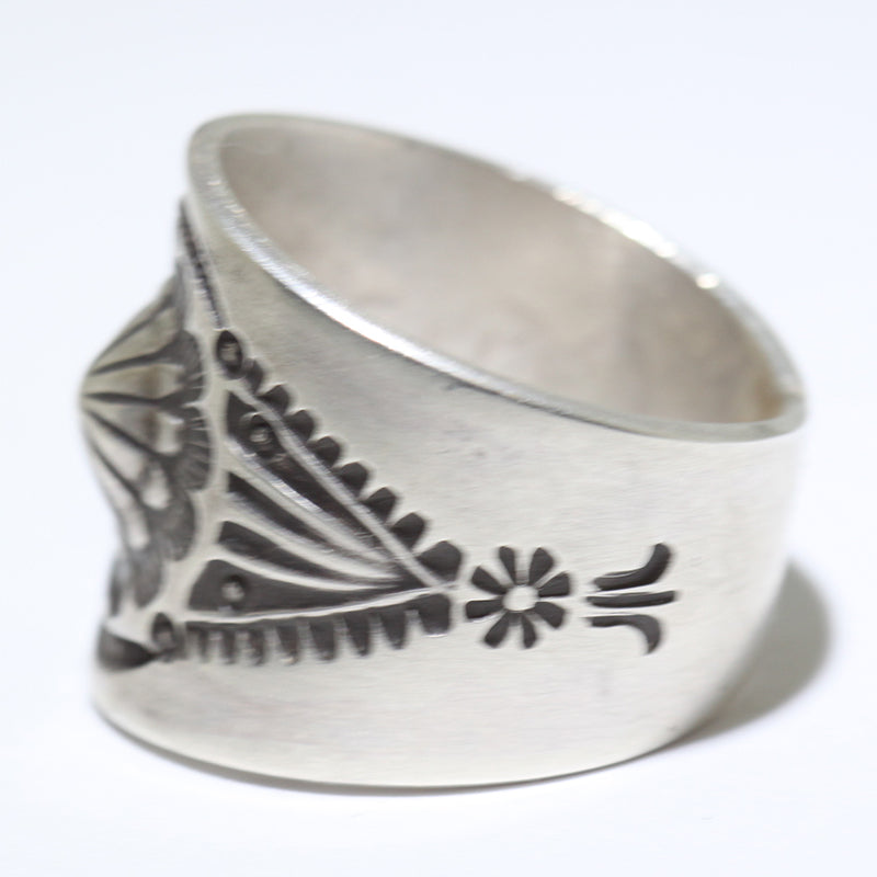 Silver Ring by Eddison Smith- 12