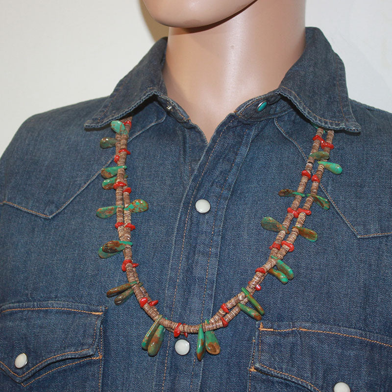 Kingman Halskette von Karlene Goodluck