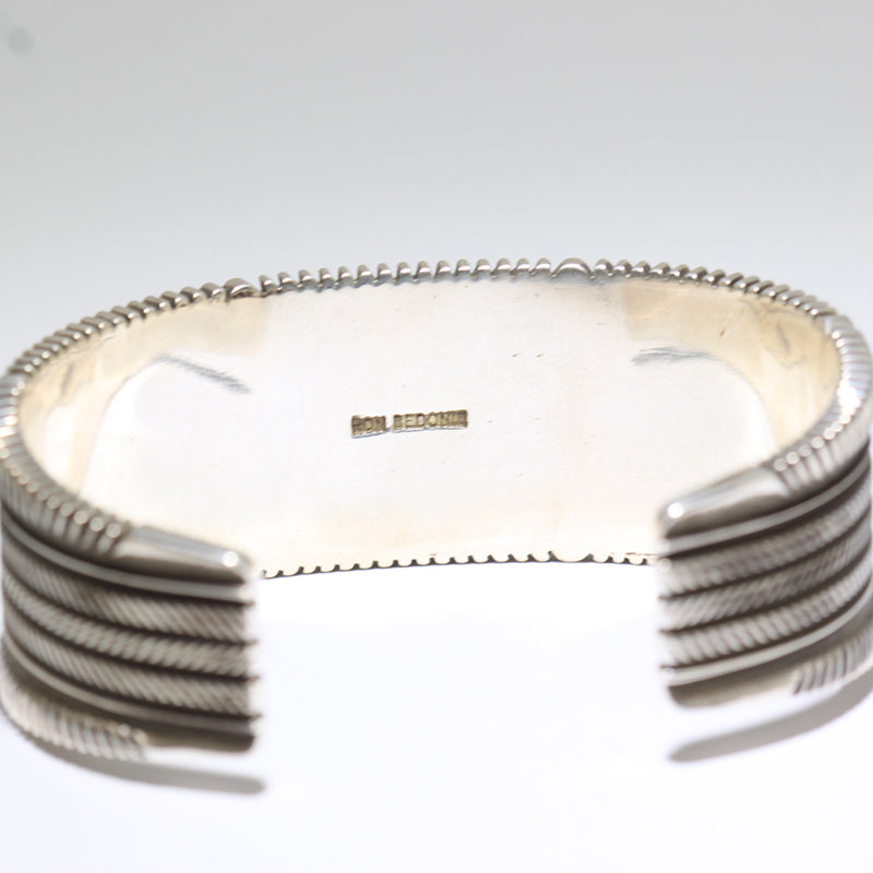 Silver Bracelet by Ron Bedonie 5-1/2"