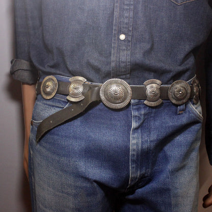 Ceinture Concho des années 1980