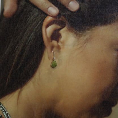 Gaspite earrings by Stone Weaver