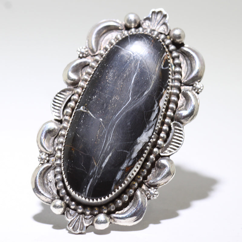 White Buffalo Ring by Dustin Francisco- 8 – MALAIKA worldwide store