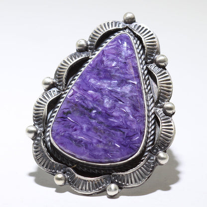 Charoite Ring ni Justine Tso- 9.5