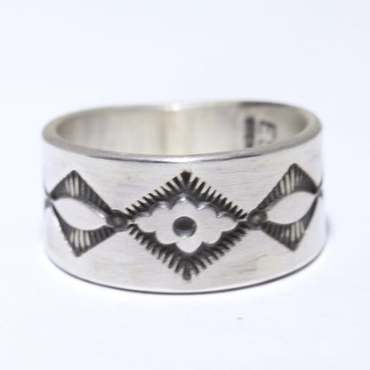 Bague en argent par Eddison Smith - taille 8.5