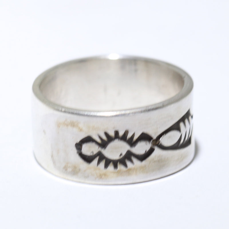 Bague en argent par Eddison Smith - Taille 7.5