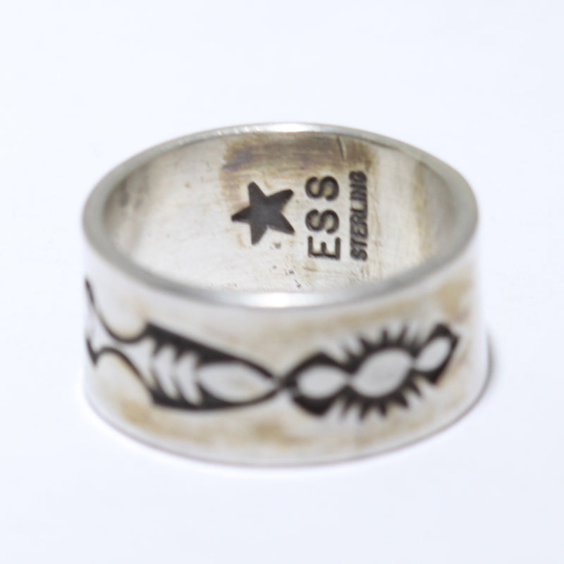 Bague en argent par Eddison Smith - Taille 7.5