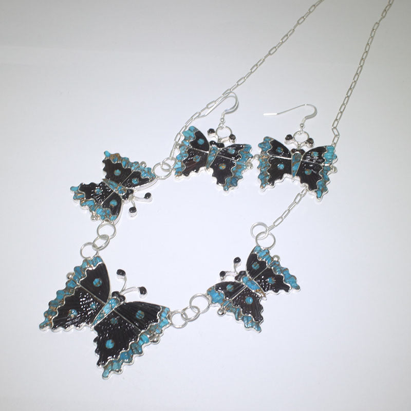 Set di collane con farfalla di Tamara Pinto