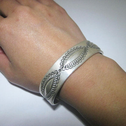 Coin Silver Bracelet by Quiad Shorty
