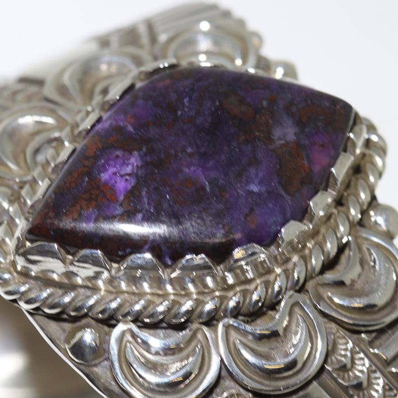 Bracciale in Sugilite di Arnold Blackgoat 5-3/4"