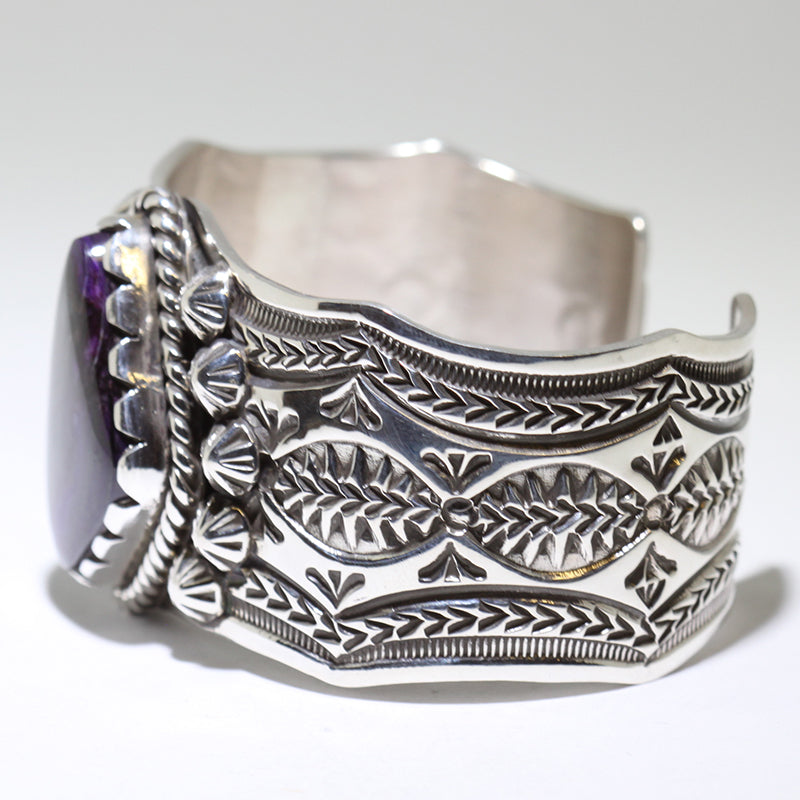 Bracciale in Sugilite di Arnold Blackgoat 5-3/4"