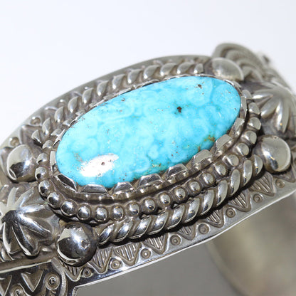 Kingman Bracelet by Arnold Blackgoat 5-3/4"