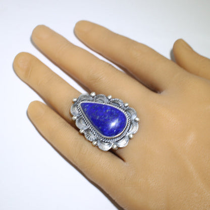 Lapis-Ring von Justine Tso - Größe 8