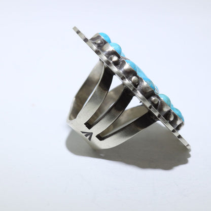 हर्मन स्मिथ जूनियर द्वारा नई लैंडर अंगूठी, आकार 7.5