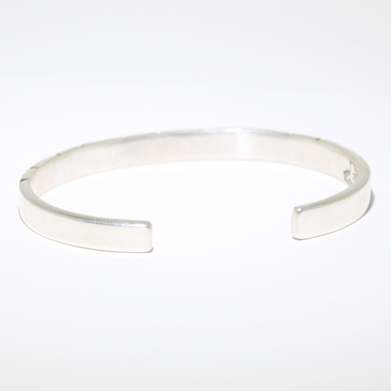 Pulsera de plata de Steve Yellowhorse 5-3/4"