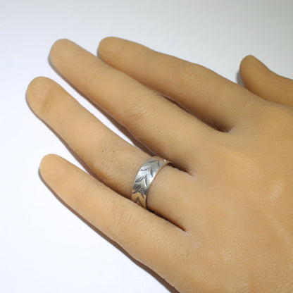 Silver Ring ni Kinsley Natoni- 8.5