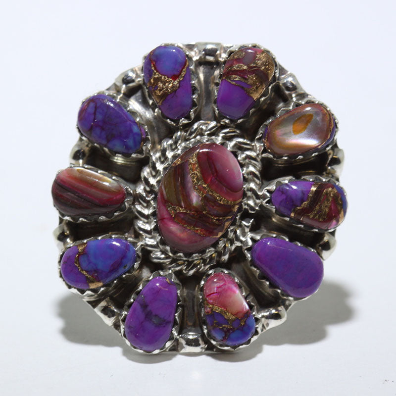 Purple Mohave Ring by Jason Benally