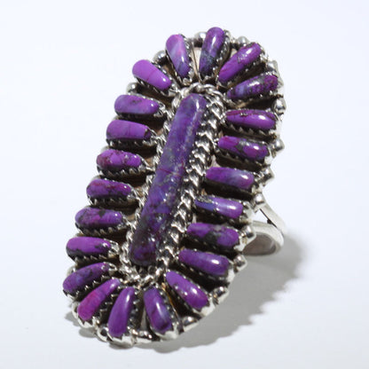 Anillo Morado Mohave por Jason Benally