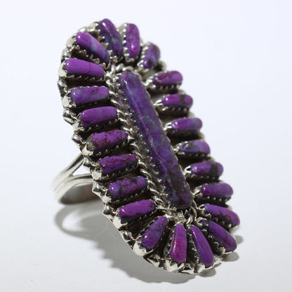 Purple Mohave Ring by Jason Benally