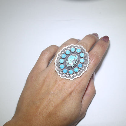 赫尔曼·史密斯 Jr.的新兰德戒指，尺寸7.5