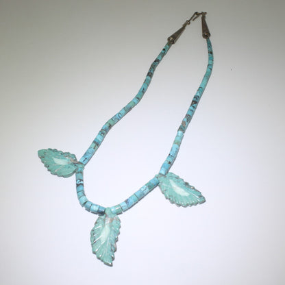 Collier en turquoise chinoise