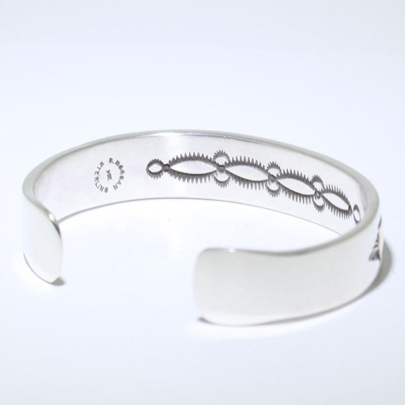 Bracciale in oro 14K/argento di Bruce Morgan 5-3/4"