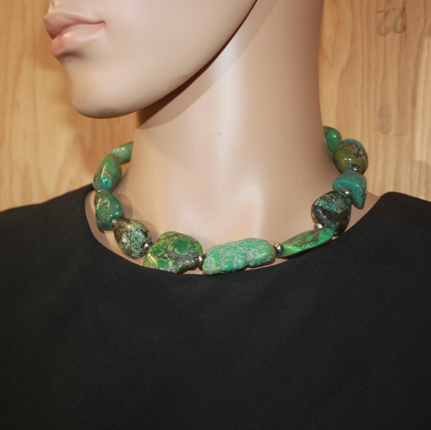 Collier en turquoise nugget