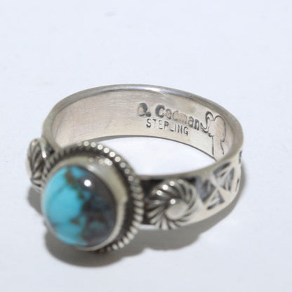 达雷尔·卡德曼 (Darrell Cadman) 设计的比斯比戒指，9.5号