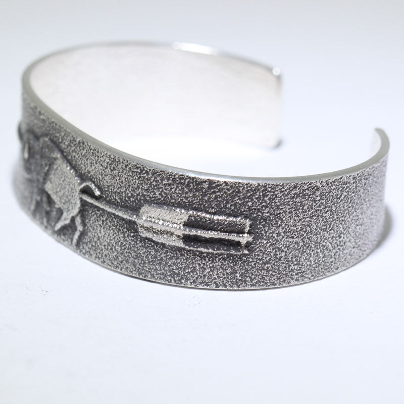 Pulsera de Plata por Darryl Dean Begay 6"