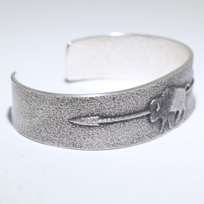 Silver Bracelet ni Darryl Dean Begay 6"