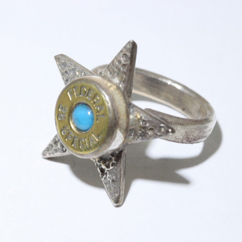 约翰·利斯特设计的老子弹戒指，尺寸6.5