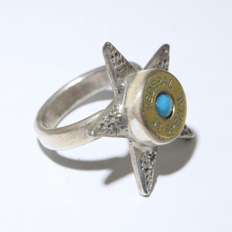 約翰·李斯特設計的古董子彈戒指，尺寸6.5