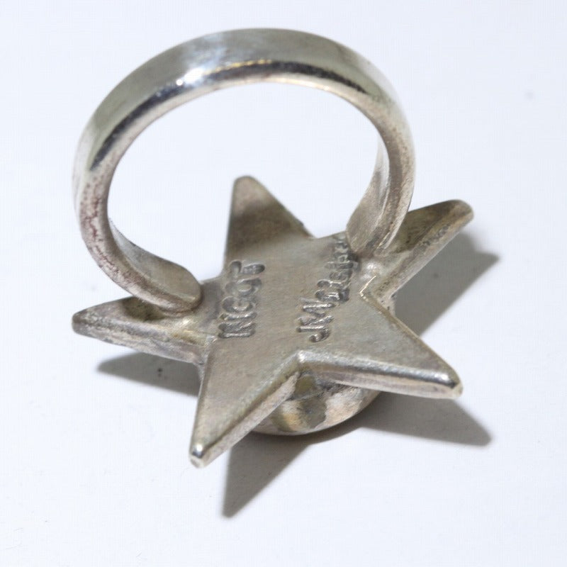 约翰·利斯特设计的老子弹戒指，尺寸6.5
