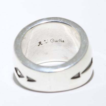 Серебряное кольцо от Ридела Кёртиса - размер 8.5