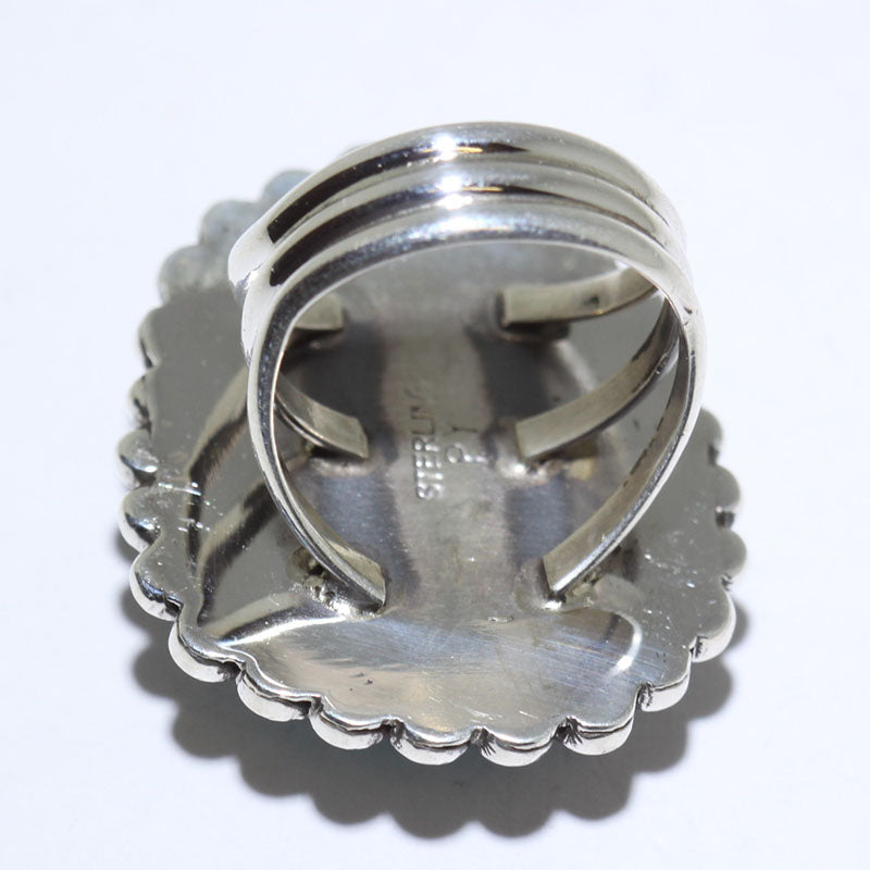 納瓦霍族製作的金曼戒指- 8號