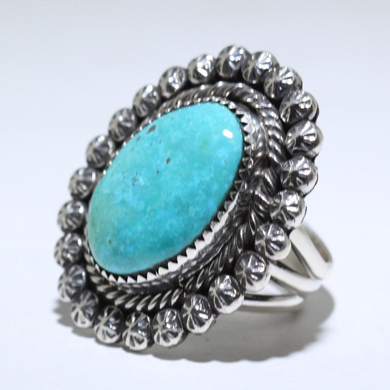 Anello Kingman dei Navajo - Taglia 8